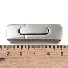 Non-Tarnish 316 Stainless Steel Bayonet Clasps STAS-K282-04P-02-3
