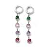 304 Stainless Steel Leverback Earrings EJEW-K281-09P-1