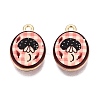 Printed Alloy Pendants PALLOY-SZC0008-05R-1