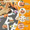 35Pcs 7 Styles Halloween Alloy Enamel Pendant ENAM-CJ0003-98-3
