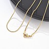 304 Stainless Steel Snake Chain Necklaces NJEW-F248-02B-G-3