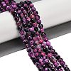 Natural Fire Crackle Agate Beads Strands G-C082-A01-41-1