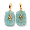 Natural Amazonite Pendants G-G461-07G-08-1