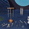 DIY Pendants Findings Kits DIY-AR0004-52-4