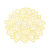 Brass Cabochons KKC-T003-04G-1