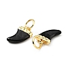 Brass Enamel Charms KK-G416-37G-04-2