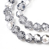 Transparent Electroplate Glass Beads Strands LS-EGLA-A035-T4mm-M01-3