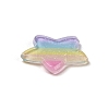 Rainbow Color Style Acrylic Plastic Cabochons X-OACR-R269-05B-2