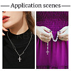 32Pcs 8 Styles Religion Themed Alloy Pendants FIND-TA0002-56-9