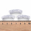 Opaque Crackle Acrylic Beads MACR-S372-002N-010-4