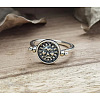 Zinc Alloy Finger Two Sided Rotatable Finger Rings FS-WG6AB10-02-2