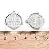 Non-Tarnish 304 Stainless Steel Pendants LS-STAS-P364-10P-3