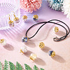 10 Pcs Natural Citrine & Amethyst & Rose Quartz & White Jade & Lapis Lazuli Pendants PALLOY-TA00205-7