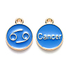 Alloy Enamel Pendants LS-ENAM-S124-01B-02D-1