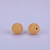 Round Silicone Focal Beads SI-JX0046A-115-2