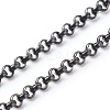 304 Stainless Steel Rolo Chain Necklaces NJEW-JN03568-02-4