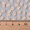 FGB Frosted Transparent Glass Seed Beads SEED-N013-06A-03-4