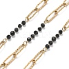 304 Stainless Steel Paperclip Chains CHS-P021-03G-06-1