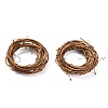 Circle Shape Rattan Vine Branch Wreath Hoop LS-DIY-B022-01A-1