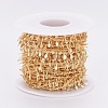 Brass Handmade Curb Chains CHC-G006-12G-4