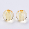 Transparent Acrylic Beads TACR-Q255-8mm-V-3