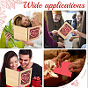 Valentine's Day Wooden Greeting Cards DIY-CP0011-91B-4
