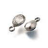 304 Stainless Steel Pendants STAS-Q346-04P-2