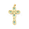 Rack Plating Brass Pendants LS-KK-D087-17G-01-2