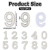 Adhesive Bandage Embroidery Cloth with Resin Imitation Pearl Iron On/Sew On Patches DIY-WH0589-68-2