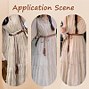 Bohemian Imitation Leather Tassel Wrap Chain Belts AJEW-WH20033-096AS-C-4