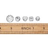 Acrylic Rhinestone Buttons BUTT-PJ0001-01-6