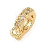 Brass Micro Pave Cubic Zirconia Pendant Bails KK-G544-32G-1
