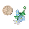 Acrylic Flower Pendants PALLOY-TA00252-01-2