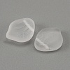 Frosted Glass Pendants GLAA-WH0033-24-2