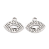 Non-Tarnish 304 Stainless Steel Pendant Rhinestone Settings LS-STAS-P364-01P-1