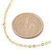 Brass Cable Chain Necklaces NJEW-JN04511-01-2