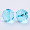 Transparent Acrylic Beads TACR-Q254-22mm-V40-3