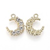 Alloy Jewelry Crystal Rhinestone Pendants PALLOY-Z001-22LG-2