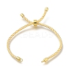 Braided Cotton Cord Slider Bracelet Making LS-MAK-R001-01G-17-1