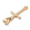 304 Stainless Steel Pendants STAS-I127-058G-2