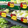 4 Bags 4 Styles Explosive Shape & Word NEW Blank Signs Sales Price Label Tags DIY-DJ0005-38-3