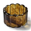 Resin Imitation Gemstone Bangles BJEW-B074-04B-2