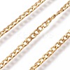 304 Stainless Steel Curb Chains CHS-E018-05G-1