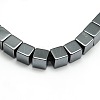 Grade AA Non-magnetic Synthetic Hematite Cube Beads Strands G-F161-11C-1