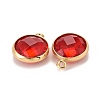 Glass Charms KK-C228-02G-10-2