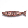 Alloy Fish Beads PALLOY-A13083-R-NR-1