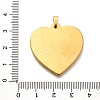 304 Stainless Steel Pendants LS-STAS-B079-02G-02-3