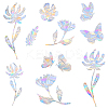 PVC Waterproof Shopwindow Decorative Sticker DIY-WH20007-17K-1