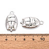 Tibetan Style Alloy Pendants TIBE-N014-07AS-3