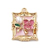 Alloy Enamel Pendants FIND-G089-02G-04-1
